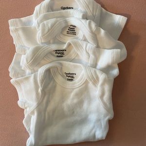 Short Sleeve Preemie Onsies